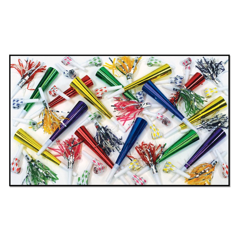 600 Pack Beistle New Year's Eve Packaged Rumpus Noisemaker Assortment