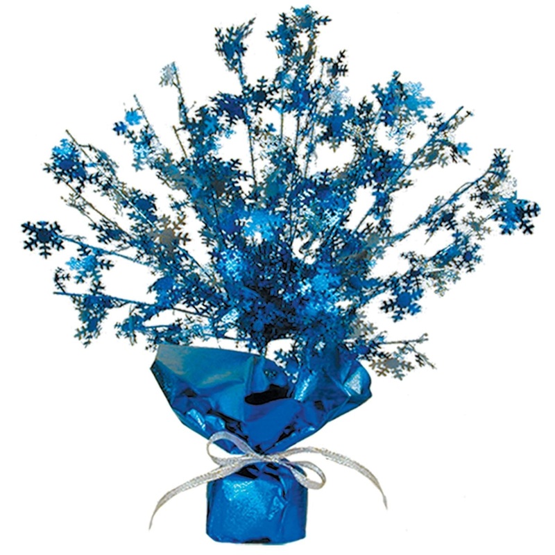 12 Pack Beistle Christmas Snowflake Centerpiece