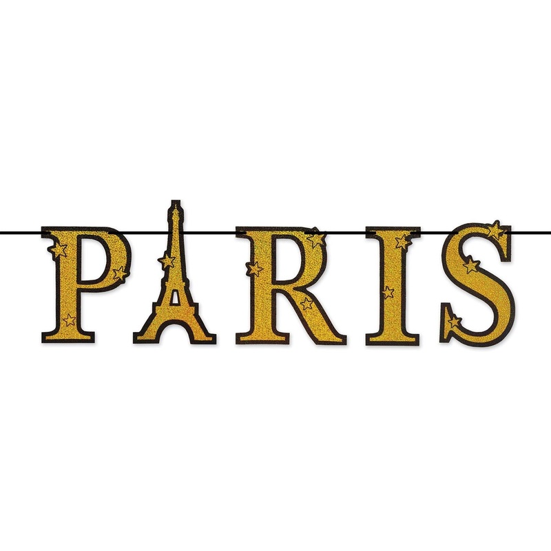 12 Pack Beistle Paris Party Streamer