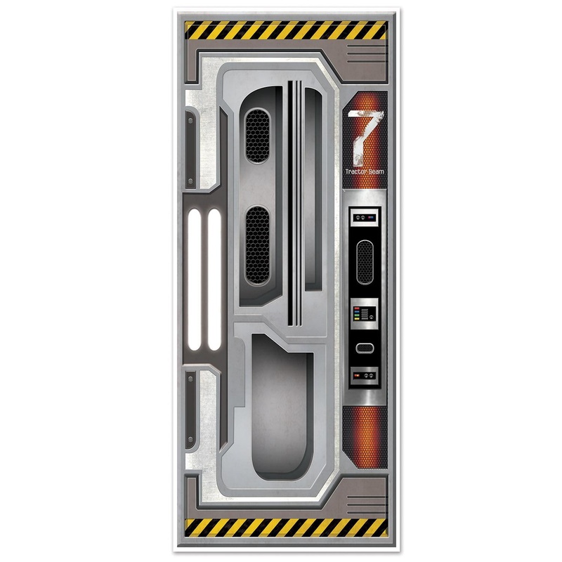 12 Pack Beistle Spaceship Party Door Cover