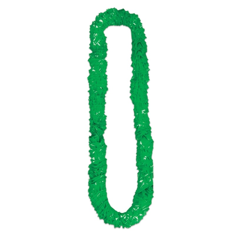 144 Pack Beistle St. Patrick's Day Soft-Twist St Patrick's Poly Leis - green