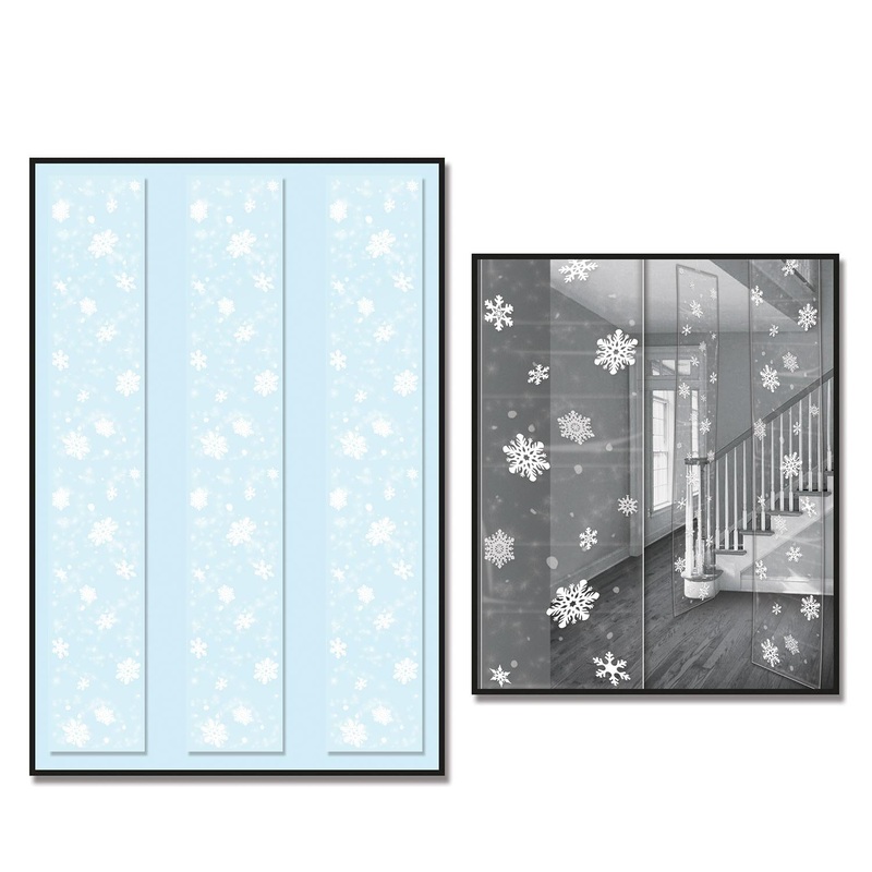 36 Pack Beistle Christmas Snowflake Party Panels