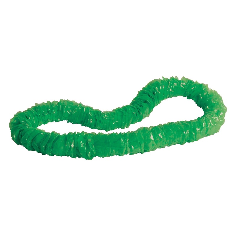50 Pack Beistle Luau Party Green Soft-Twist Poly Leis