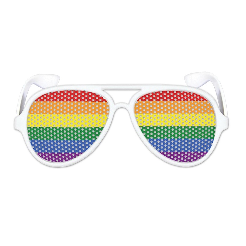 6 Pack Beistle Rainbow Pinhole Glasses