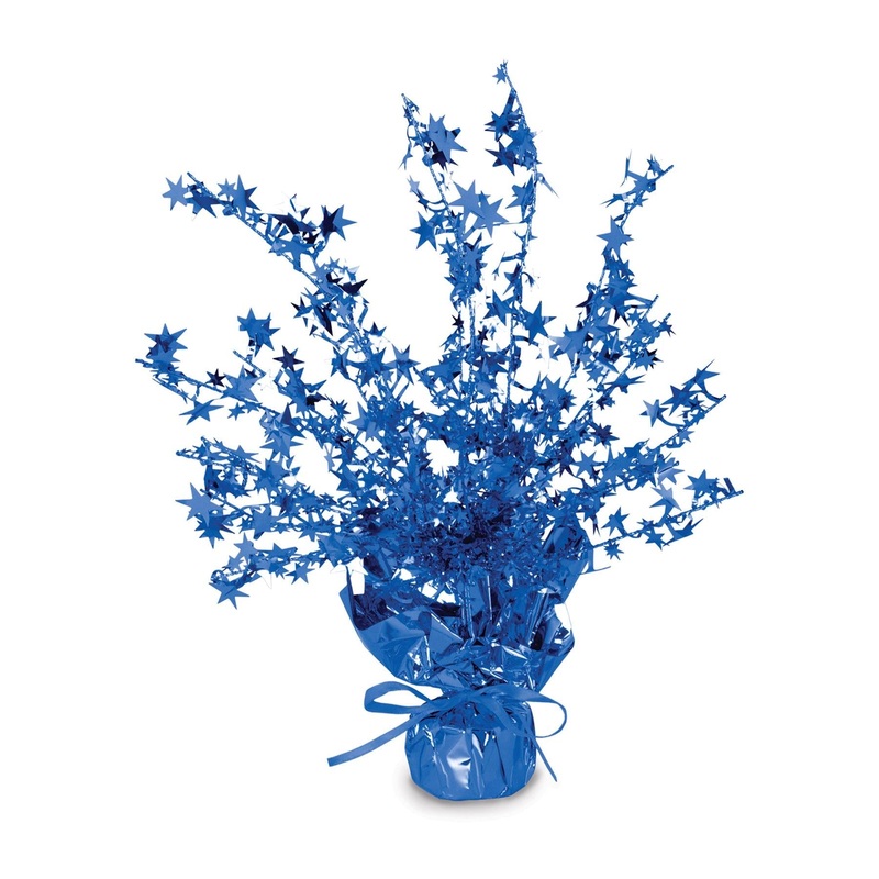 12 Pack Beistle Star Party Centerpiece - blue