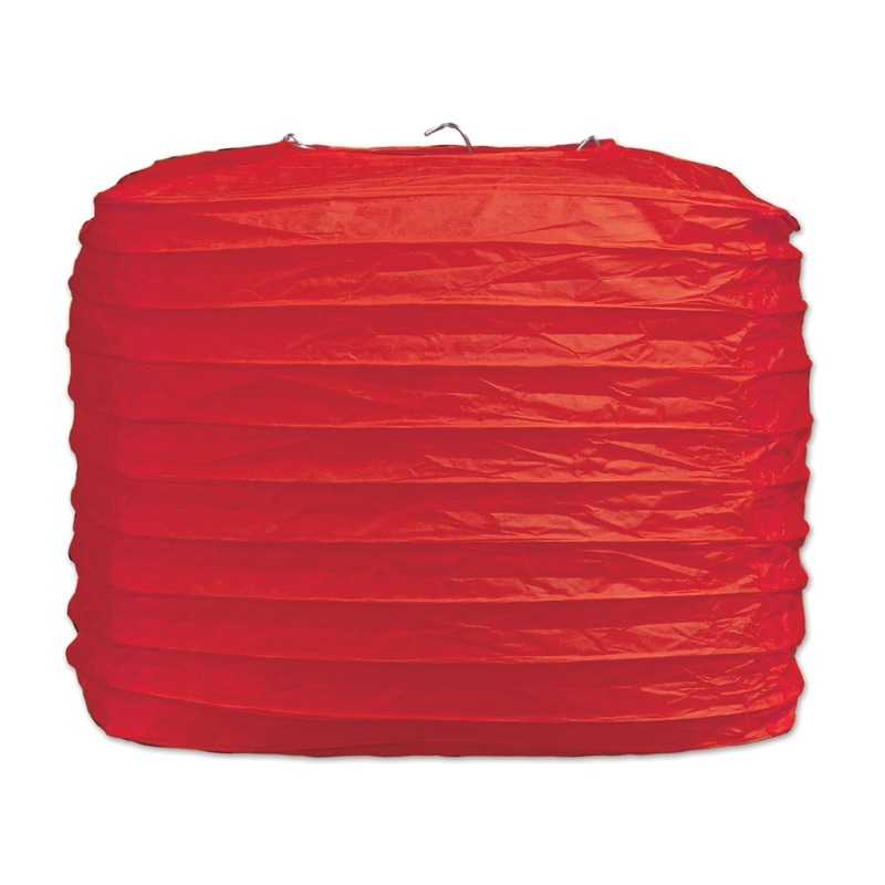 24 Pack Beistle Red Party Square Paper Lanterns