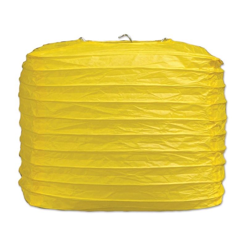 24 Pack Beistle Yellow Party Square Paper Lanterns