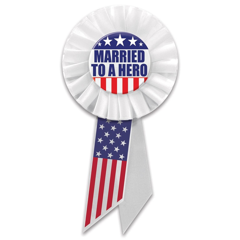 6 Pack Beistle Married To A Hero Rosette