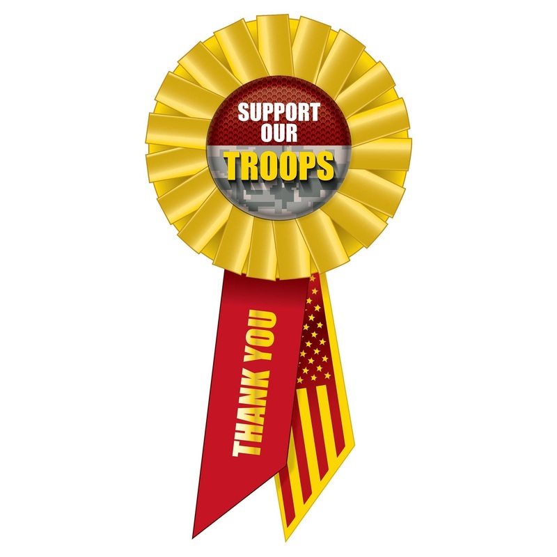 6 Pack Beistle Support Our Troops Rosette- Marines