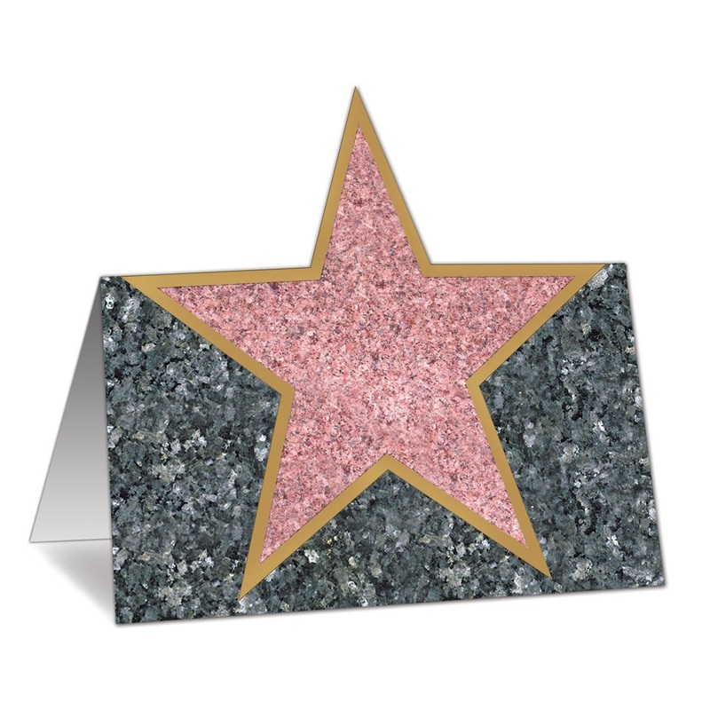 144 Pack Beistle Star Party Place Cards