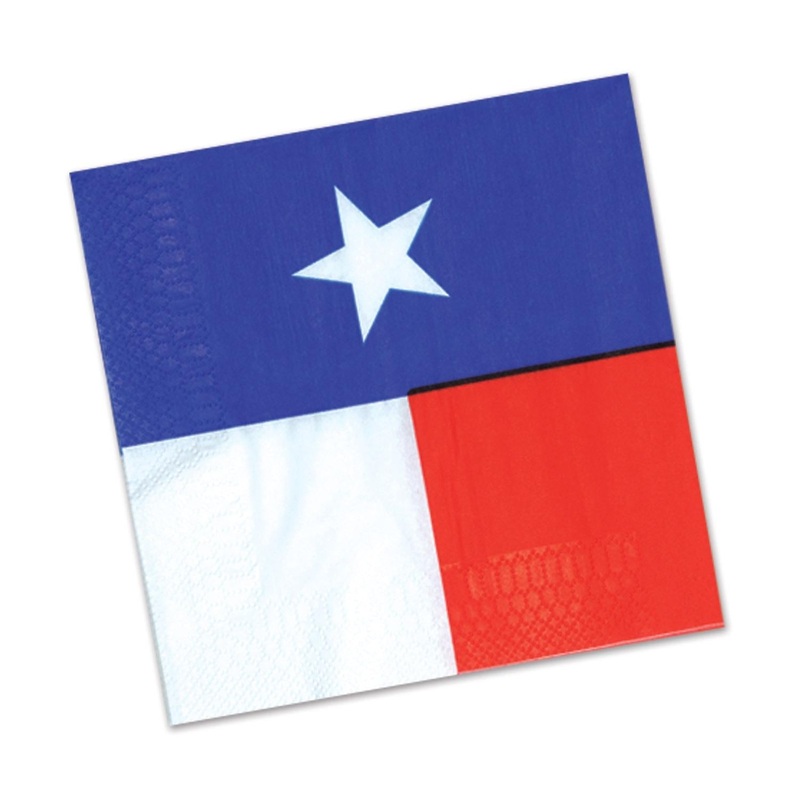192 Pack Beistle Texas Luncheon Party Napkins
