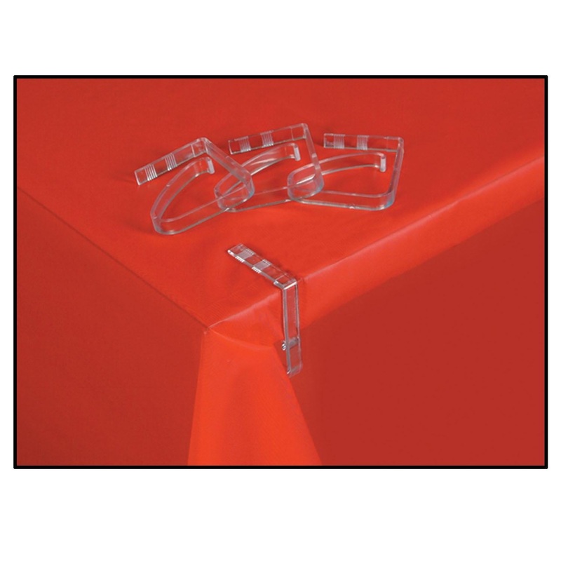 48 Pack Beistle Sure-Hold Party Tablecover Clips