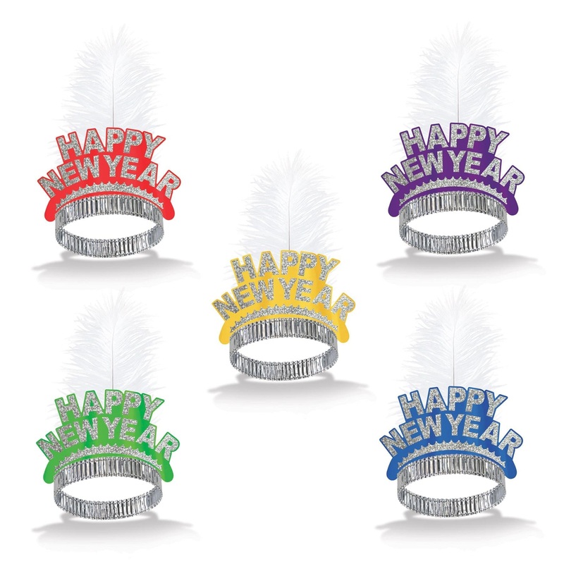 50 Pack Beistle New Year's Eve Swing Tiara