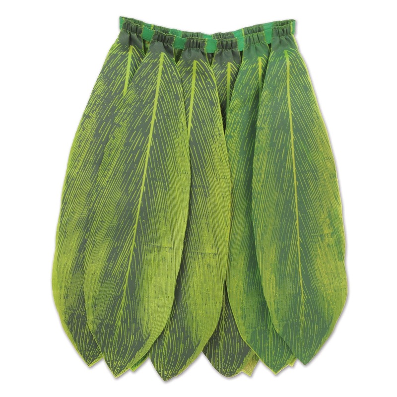 6 Pack Beistle Luau Party Ti Leaf Hula Skirt