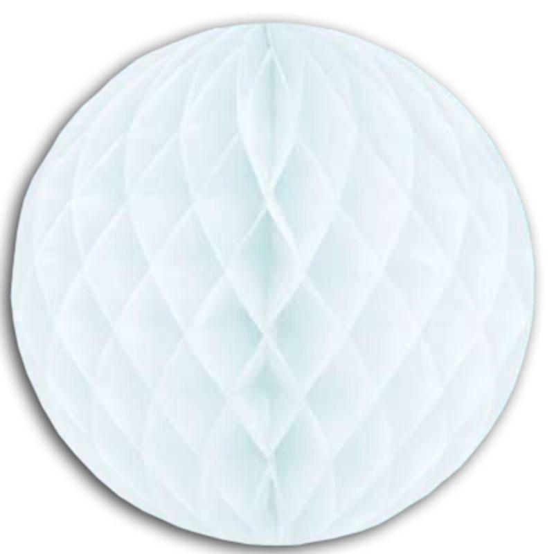 12 Pack Beistle 19 Inch- Party Tissue Ball - white