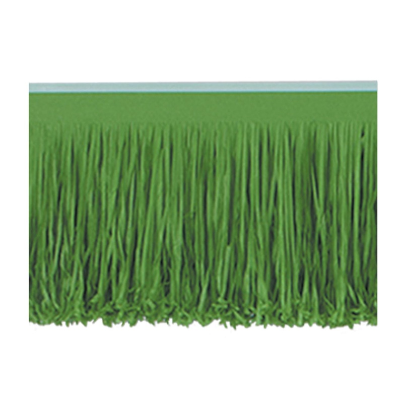 12 Pack Beistle 6-Ply Party Tissue Fringe Drape - green