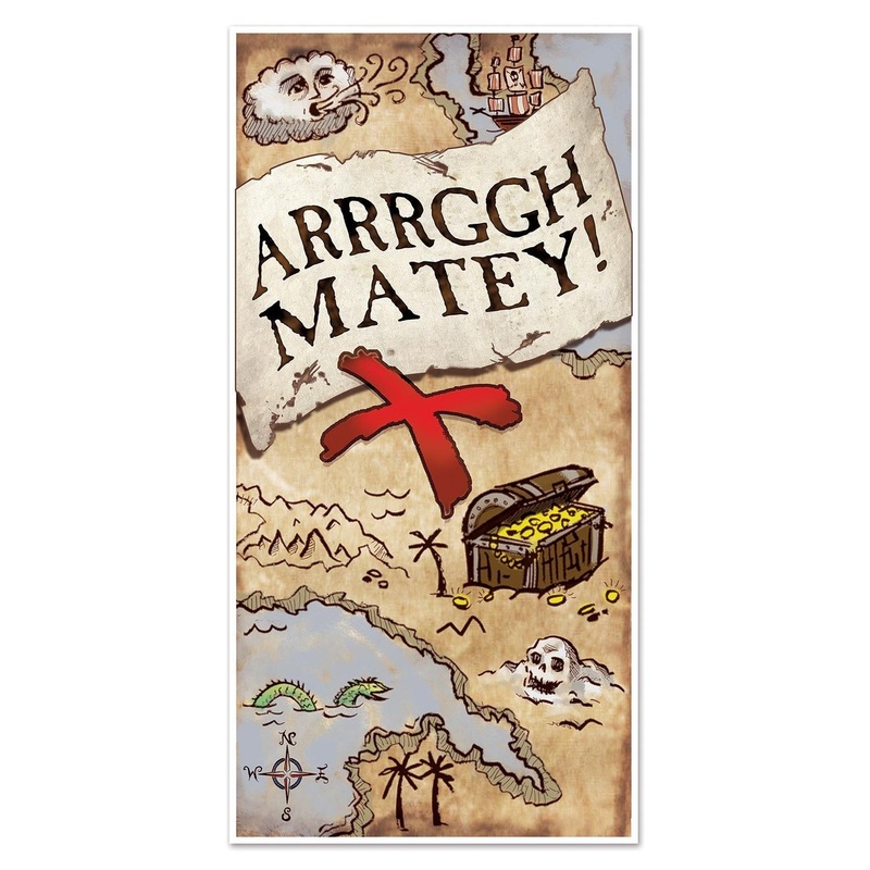 12 Pack Beistle Treasure Map Door Cover