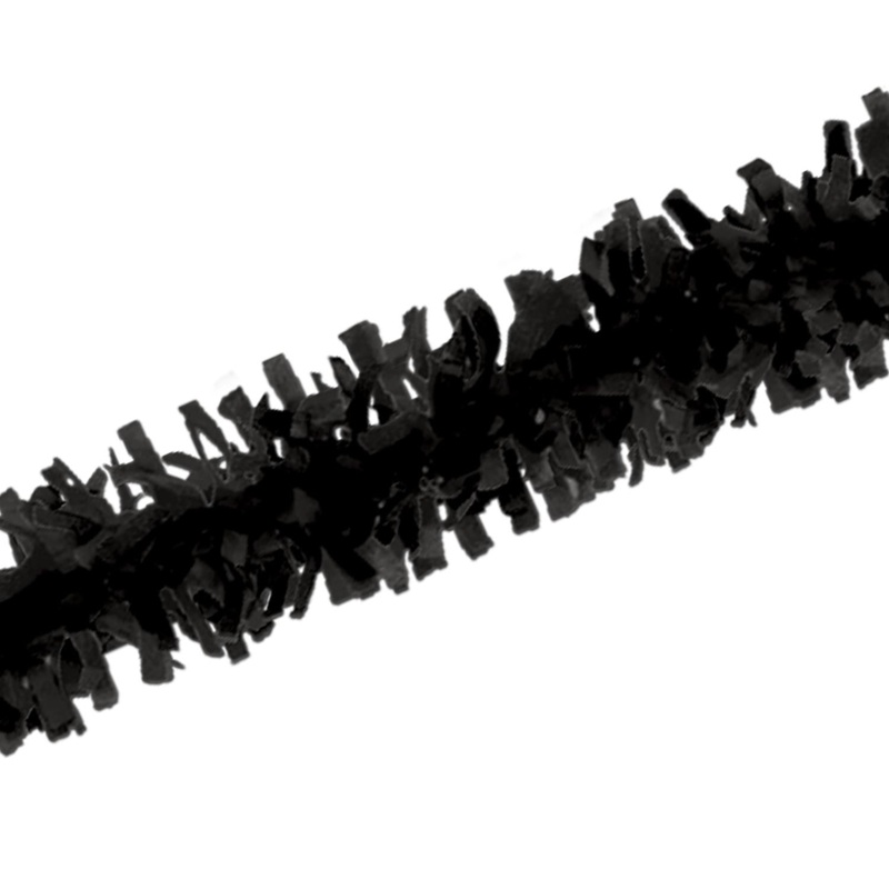 12 Piece Beistle Pkgd Party Tissue Festooning - black