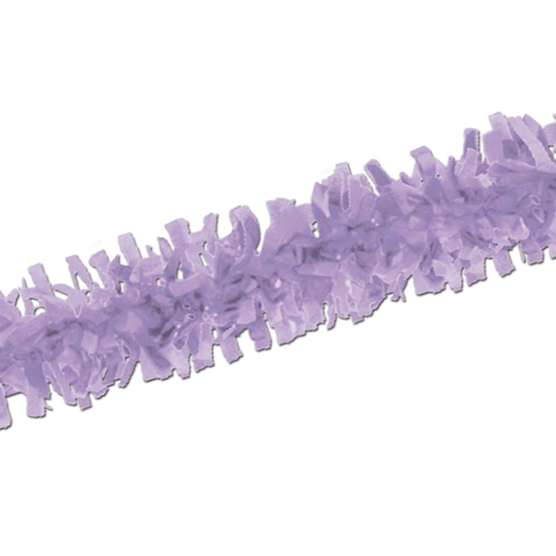 12 Piece Beistle Pkgd Party Tissue Festooning - lavender