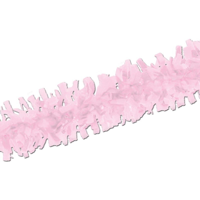 12 Piece Beistle Pkgd Party Tissue Festooning - pink