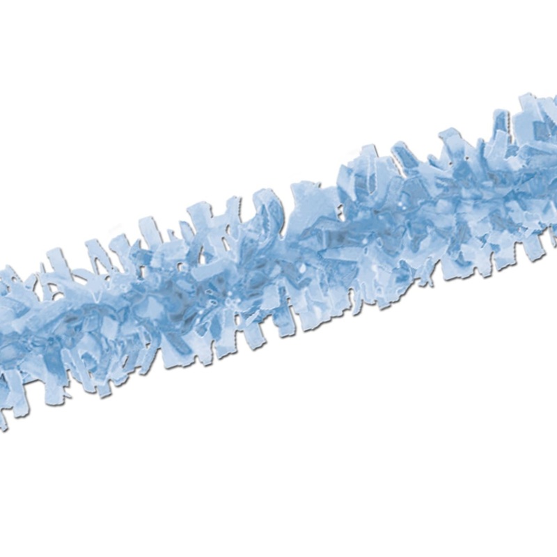 12 Piece Beistle Pkgd Tissue Party Festooning - Light blue