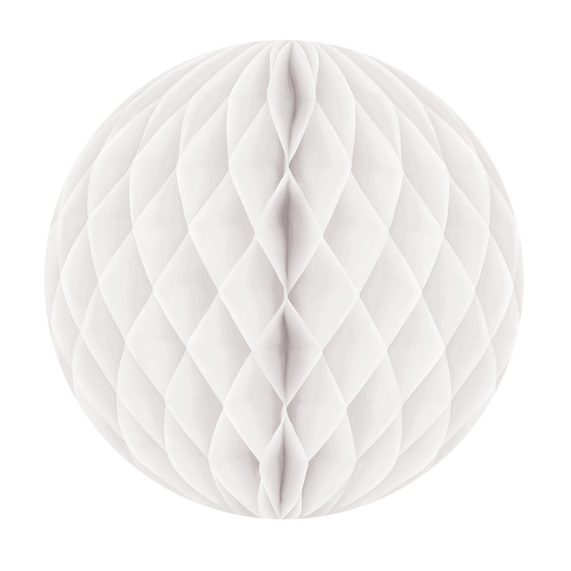 24 Pack Beistle 12 Inch- Party Tissue Ball - White