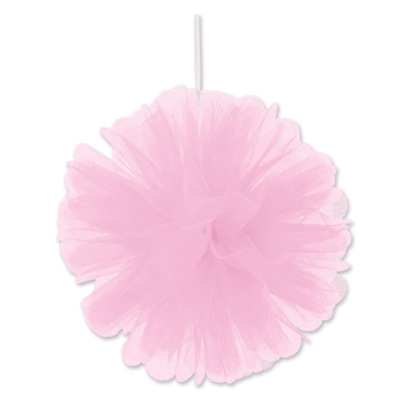 24 Pack Beistle Party Pink Tulle Balls
