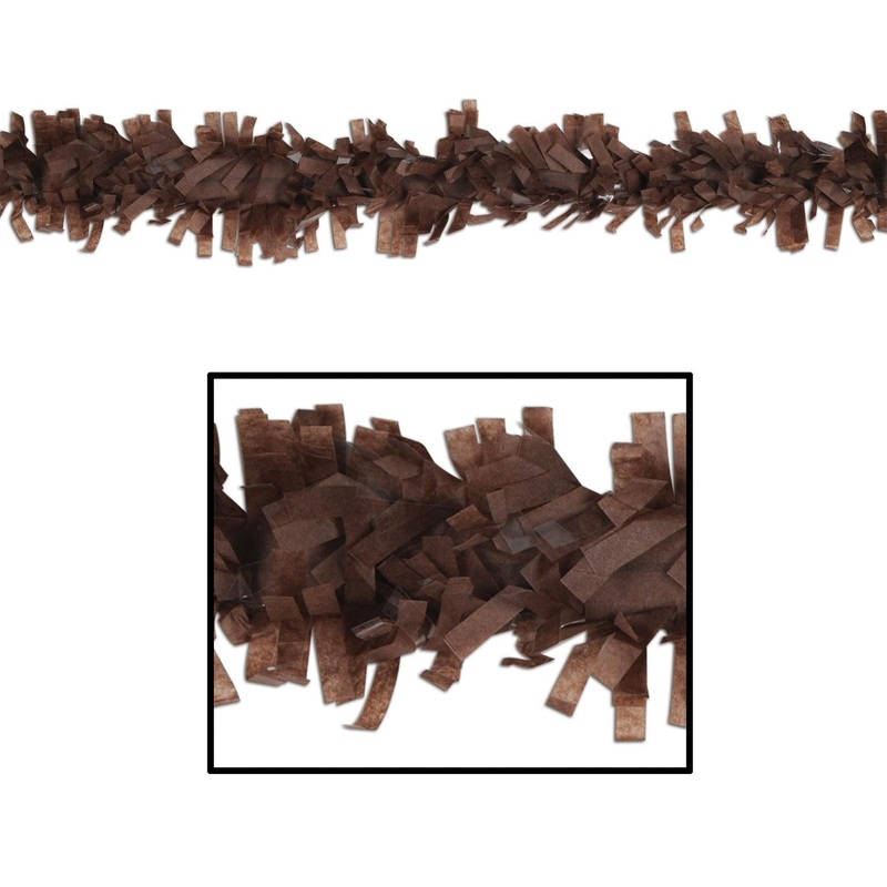 24 Pack Beistle Tissue Festooning Party - brown