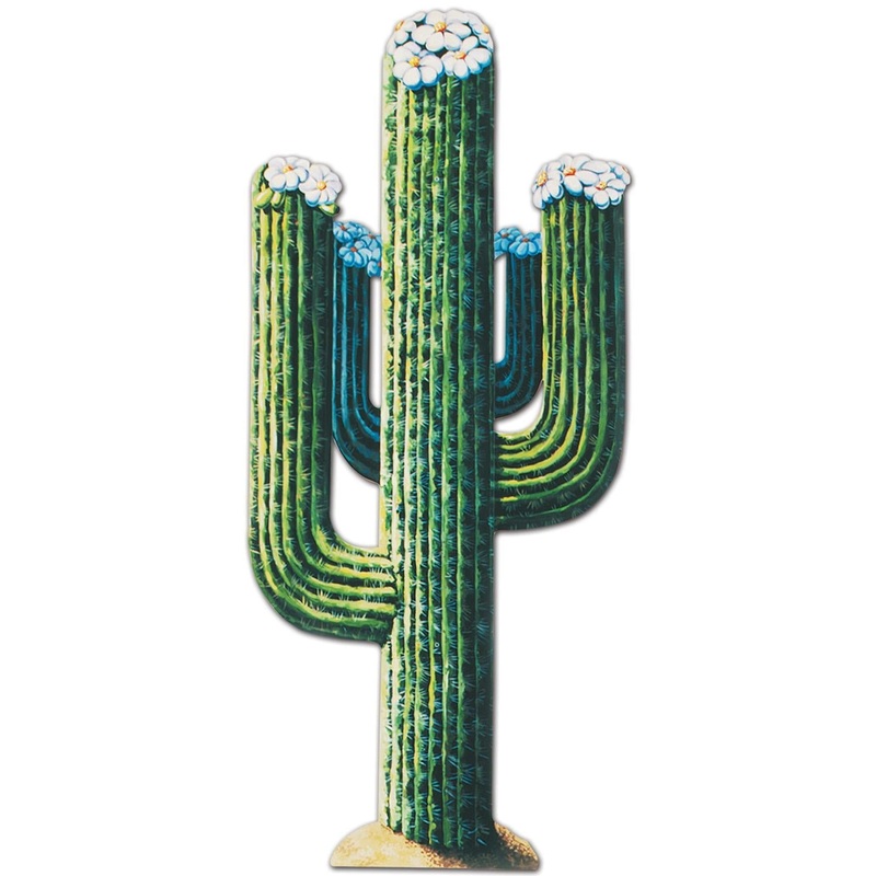 12 Pack Beistle Jointed Cactus Party Decoration
