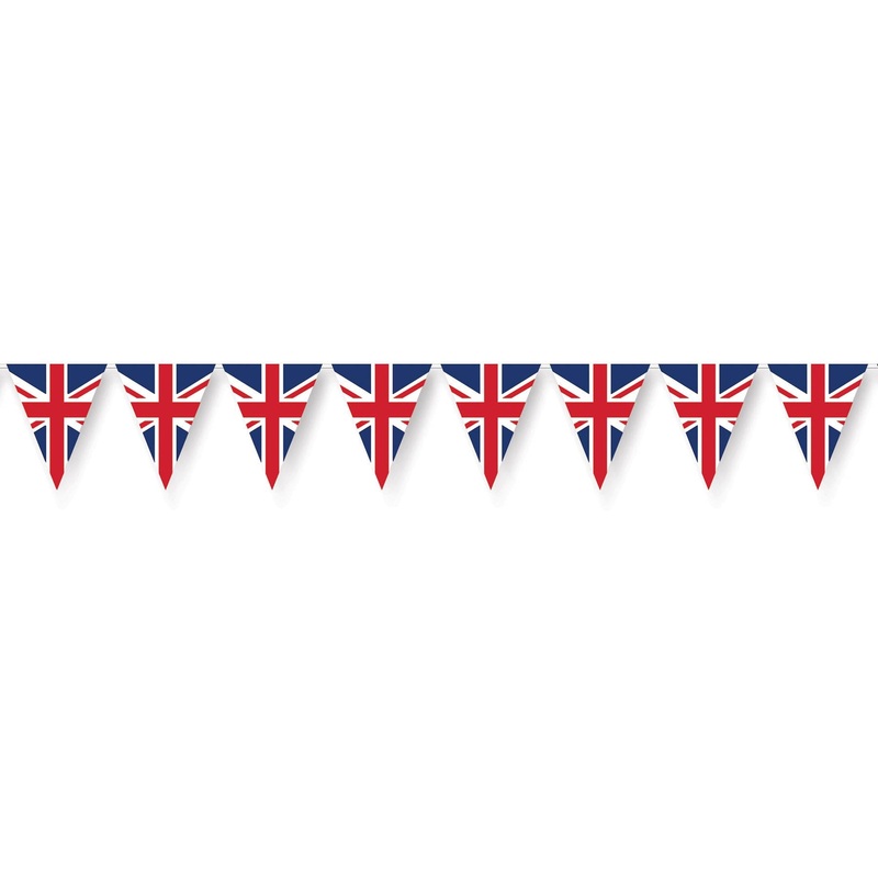 12 Pack Beistle Union Jack Party Pennant Banner