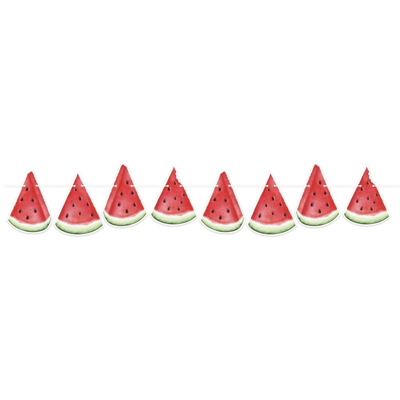 12 Pack Beistle Watermelon Party Streamer