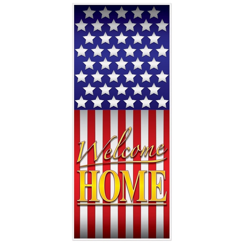 12 Pack Beistle Welcome Home Party Door Cover