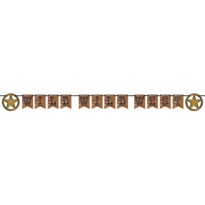 12 Pack Beistle Wild Wild West Party Streamer
