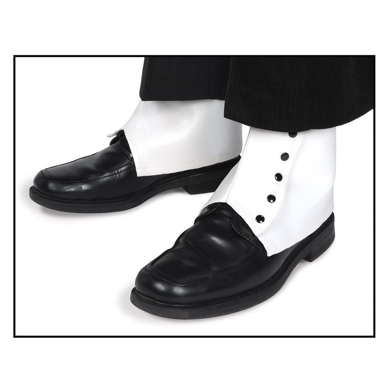 12 Pair Beistle White Spats