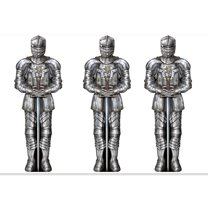 6 Pack Beistle Wall Of Knights Party Backdrop