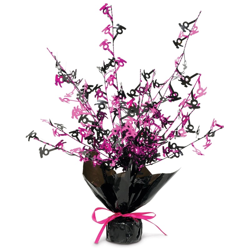 12 Pack Beistle 16th Birthday Party Centerpiece