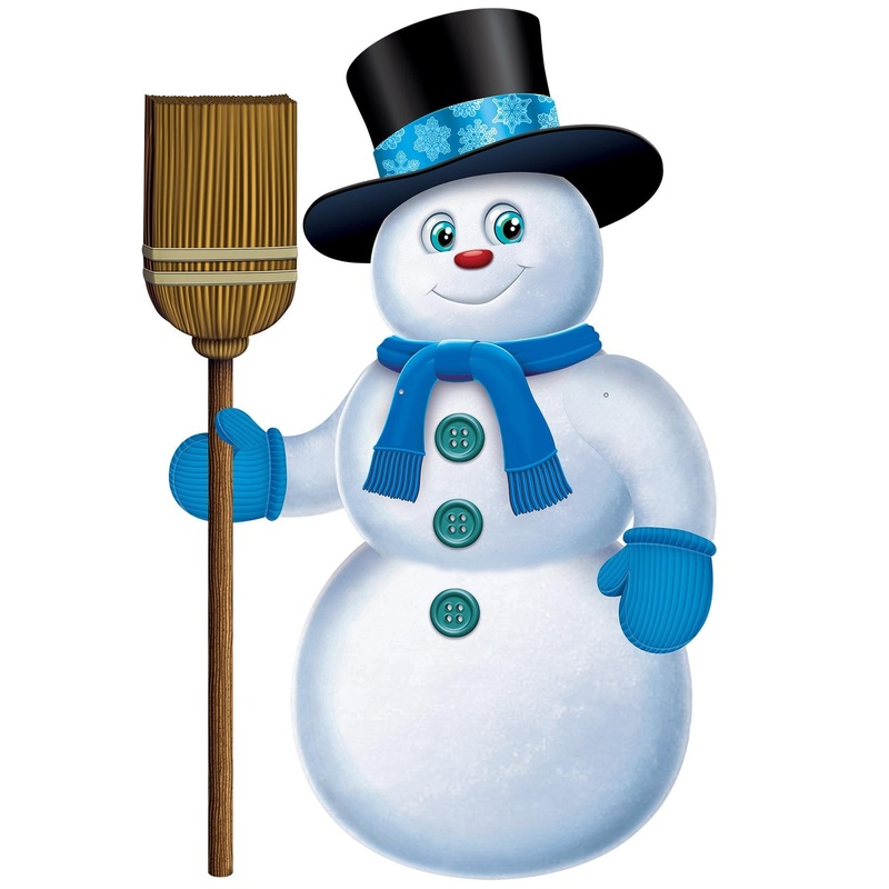 12 Pack Beistle Christmas Jointed Snowman