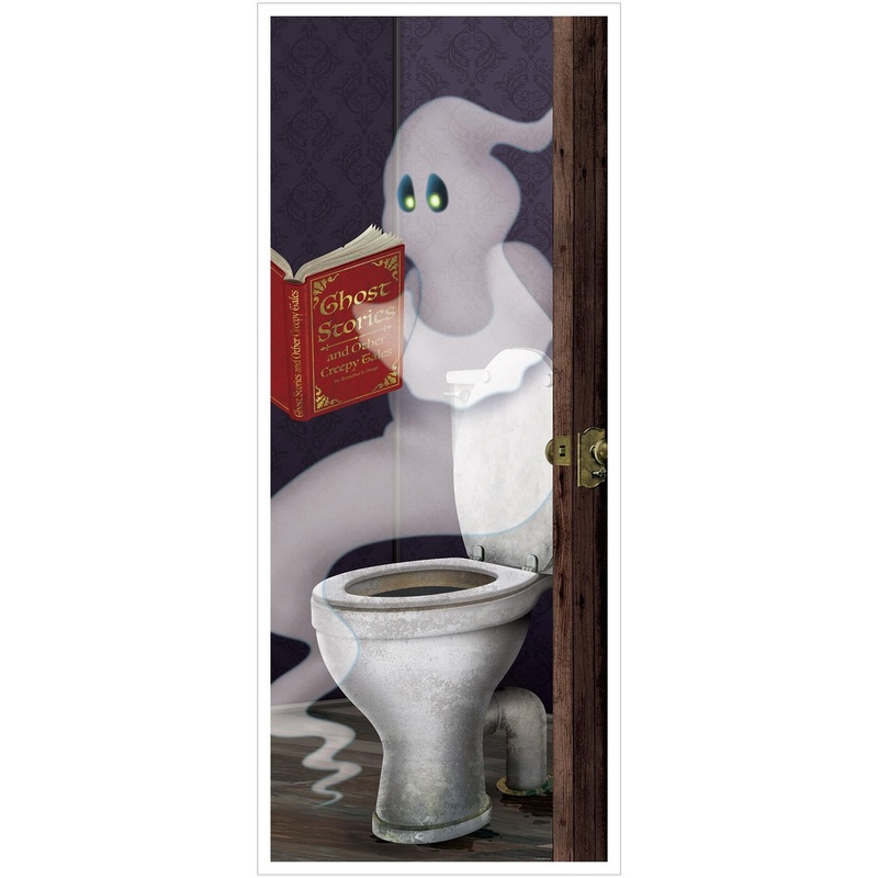 12 Pack Beistle Halloween Ghost Restroom Door Cover
