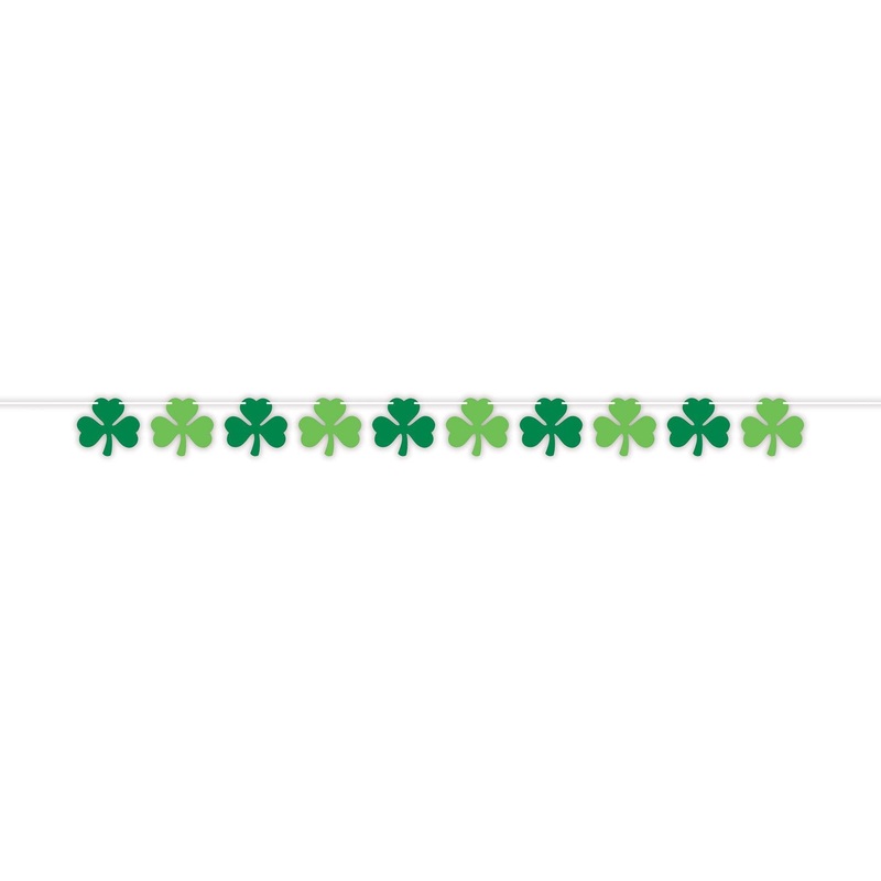 12 Pack Beistle St. Patrick's Day Shamrock Streamer