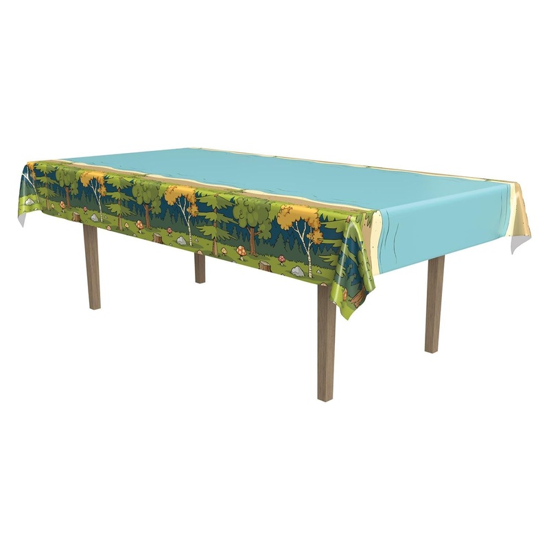 12 Pack Beistle Woodland Friends Party Tablecover