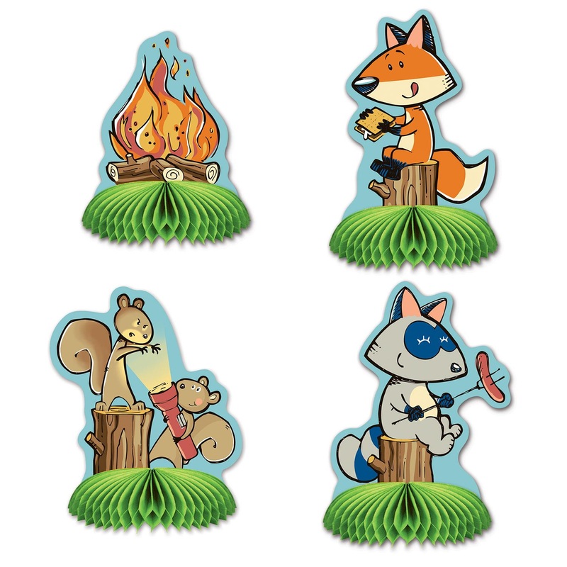 48 Pack Beistle Woodland Friends Party Mini Centerpieces