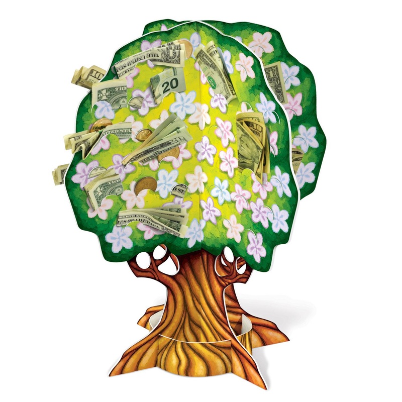 12 Pack Beistle 3-D Baby Shower Money Tree