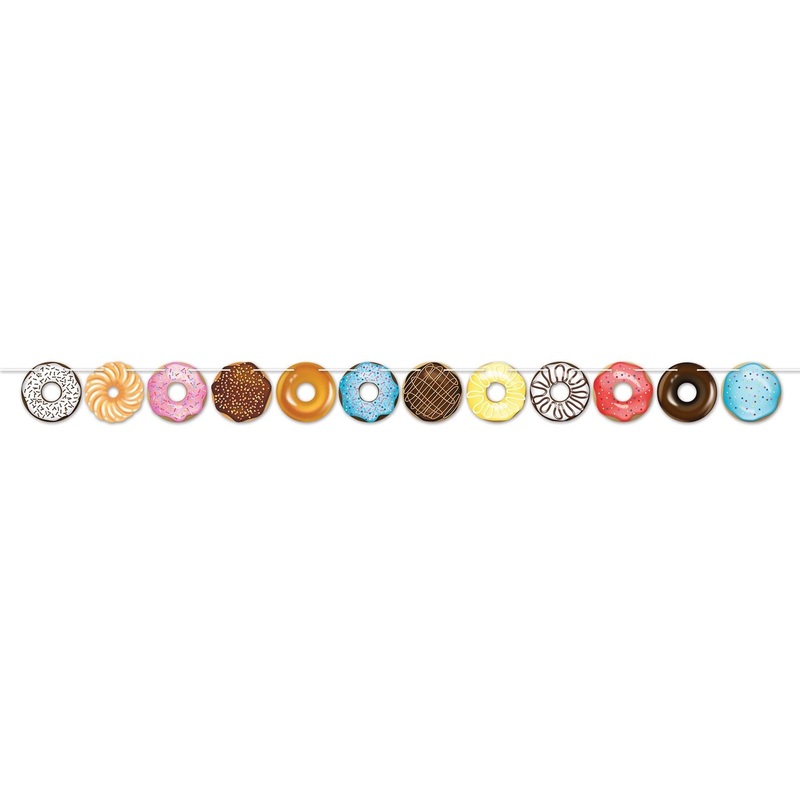 12 Pack Beistle Donut Party Streamer
