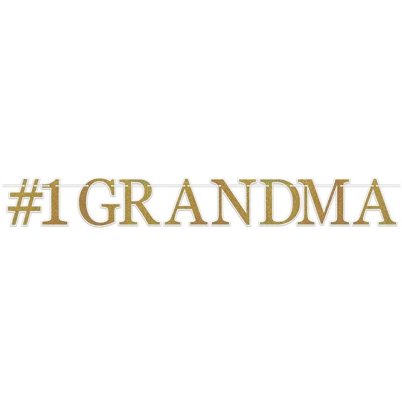 12 Pack Beistle Grandparent's Day #1 Grandma Streamer