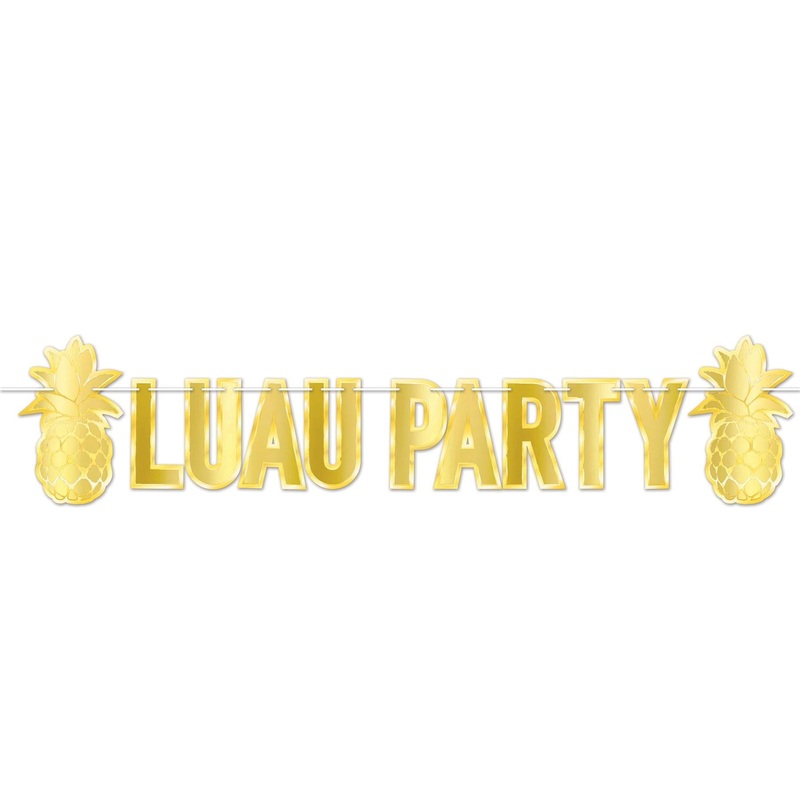 12 Pack Beistle Luau Party Foil Luau Party Streamer