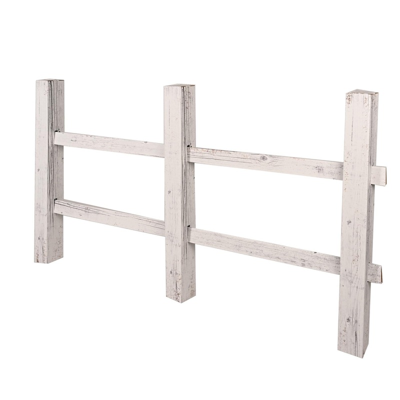 4 Pack Beistle 3-D White Fence Party Prop