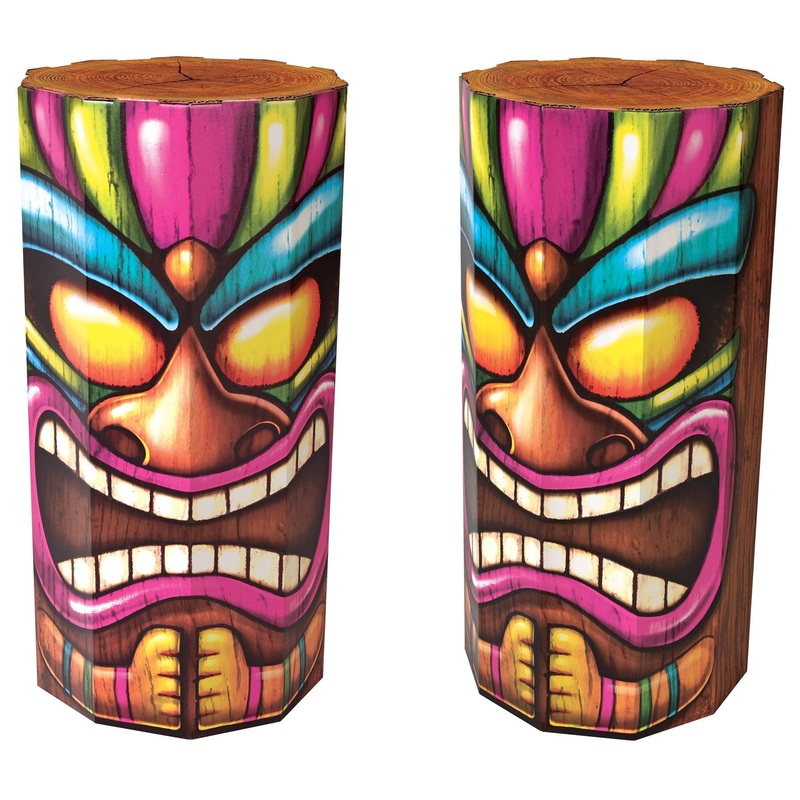 Beistle Luau 3-D Tiki Props