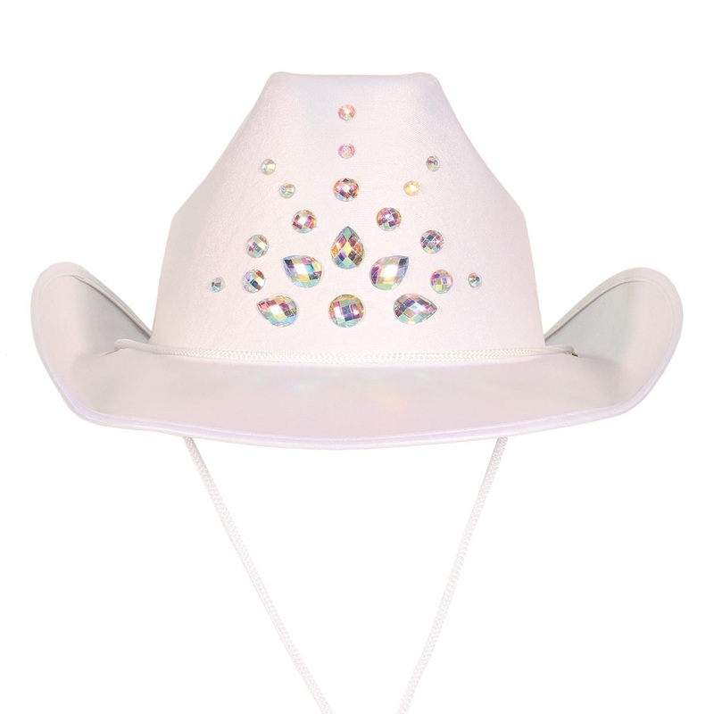 6 Pack Beistle Rhinestone Cowgirl Hat