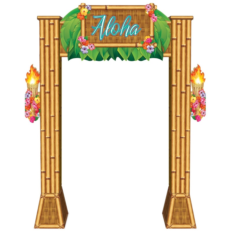 Beistle Luau 3-D Archway Prop