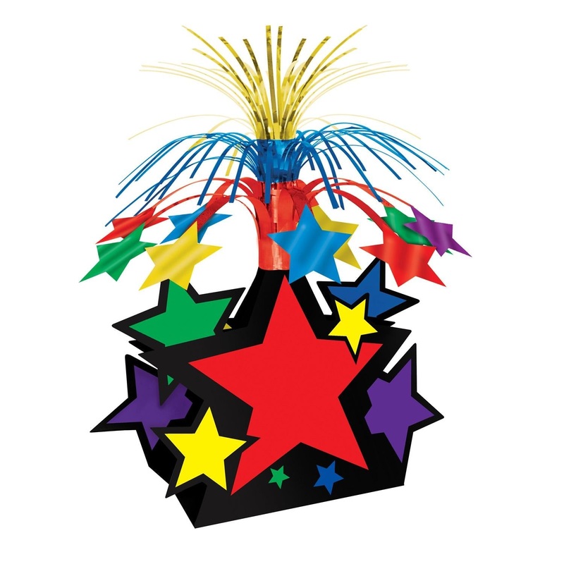 12 Pack Beistle Star Party Centerpiece